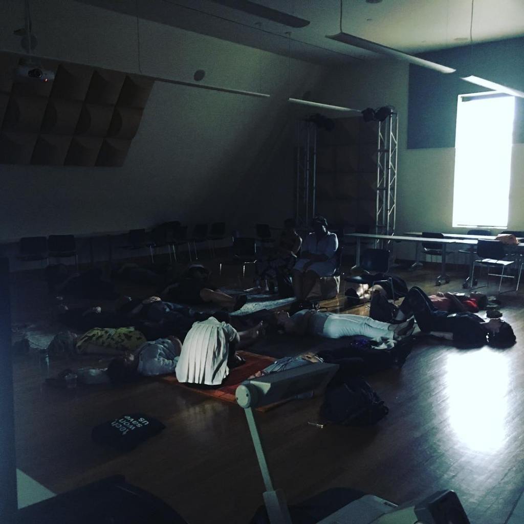 Carving out a Sonorous Space for Tenderness. at the Capacious, Affect Inquiry/Making Space conference in  Lancaster, USA (2018)